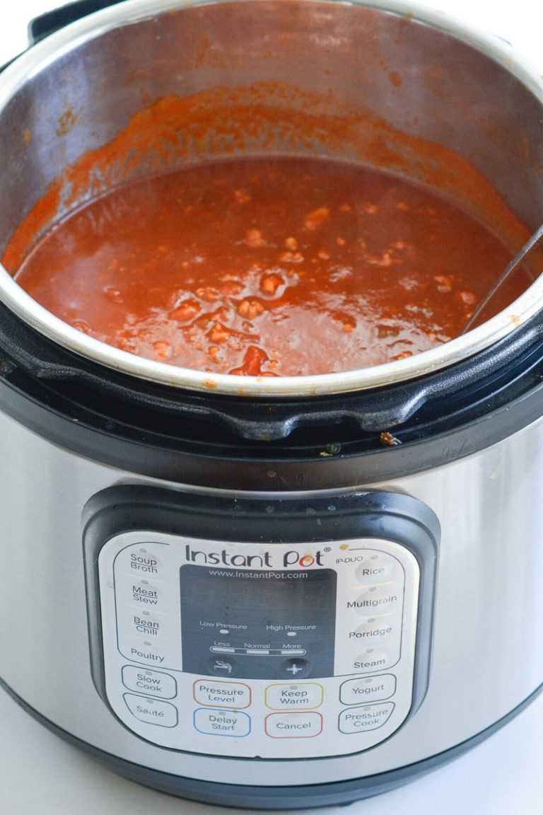 Instant Pot No Bean Chili Recipe (Low Carb!) Maebells