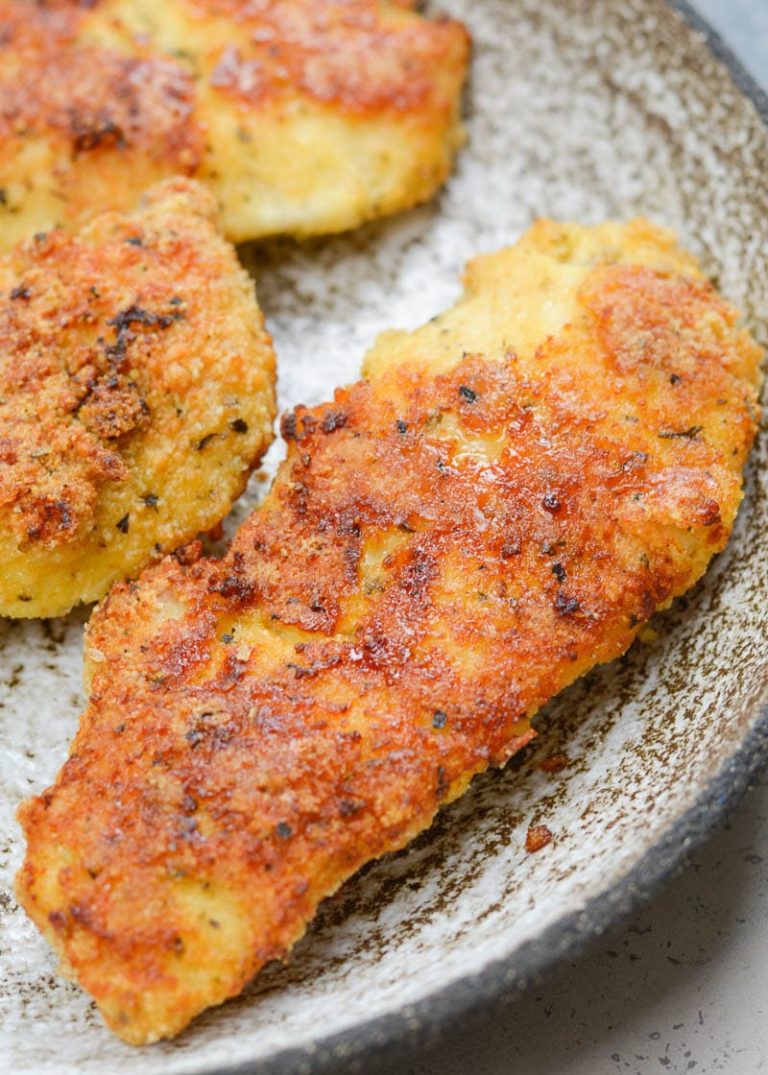 Easy Keto Chicken Tenders (baked or air fryer) Maebells