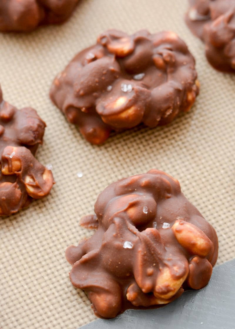 Low-Carb Crockpot Candy is the perfect keto and diabetic-friendly holiday dessert! You only need four simple ingredients!