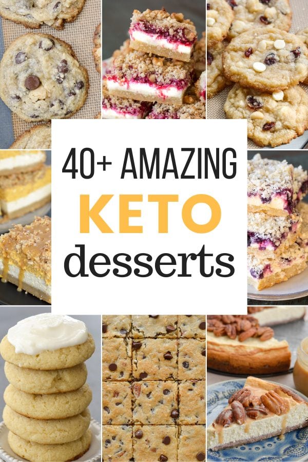 40+ of the BEST Keto Desserts - Maebells