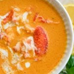 Lobster Bisque (low carb + keto)