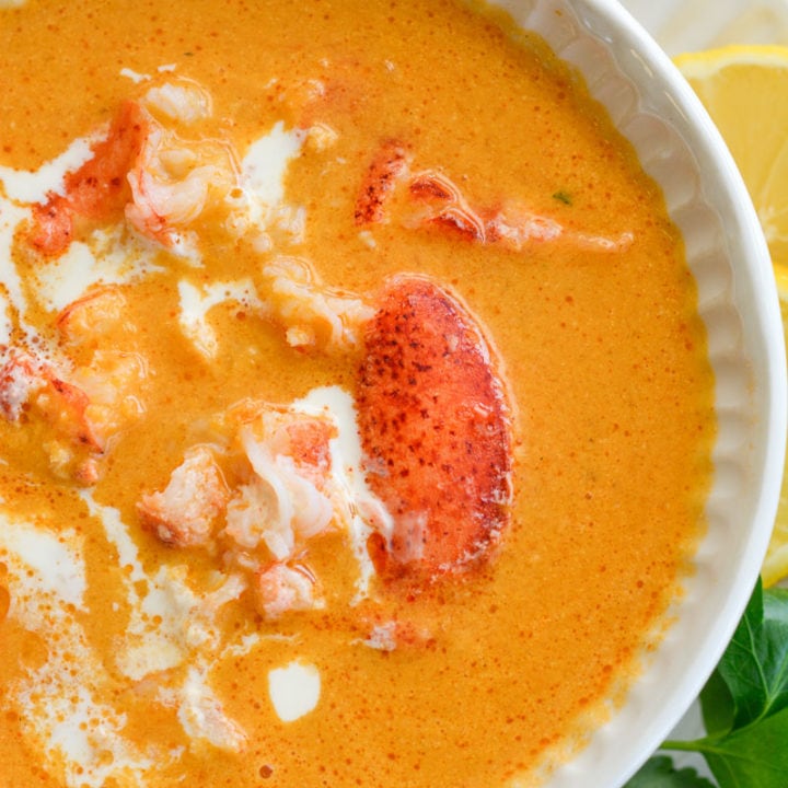 Gluten Free Lobster Bisque Recipe from Scratch 