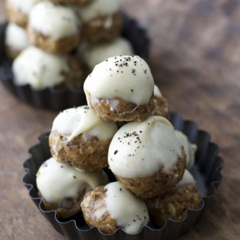 Almond Butter Espresso Balls