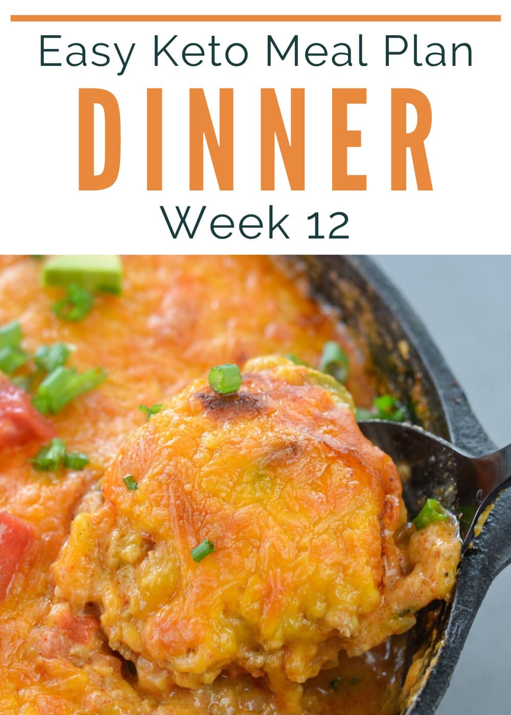 Ready to try keto but not wanting to spend hours meal planning? I'm here to help! This week's Easy Keto Meal Plan includes 5 easy low-carb dinner as well as a keto-friendly dessert. I've included net carb counts, serving amounts, and a printable shopping list!
