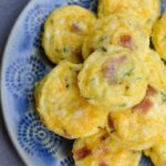 Bacon Egg and Zucchini Bites (keto + low carb)