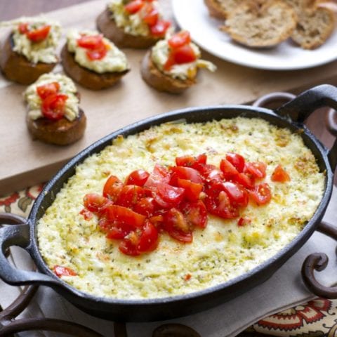 Pesto Chicken Dip