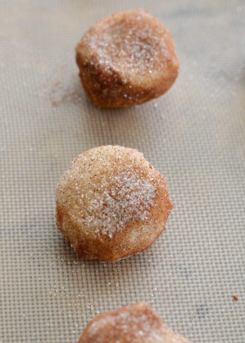 These soft and chewy Keto Snickerdoodles are loaded with vanilla and cinnamon! Each grain free cookie has just 1.5 net carbs each! 