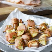 Ham Wrapped Roasted Potatoes