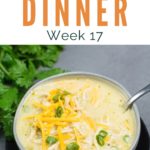 Easy Keto Meal Plan with Printable Shopping List (Week 17)