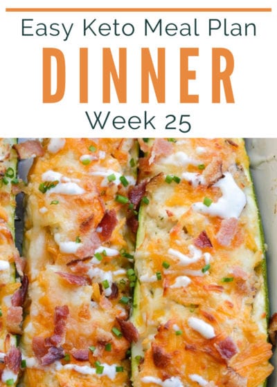 My Easy Keto Meal Plan includes five easy low-carb dinner recipes plus a bonus keto dessert! With net carb counts, serving amounts, meal prep tips, and a printable shopping list, keto can’t get much easier!
