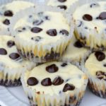 Mini Keto Chocolate Chip Cheesecakes