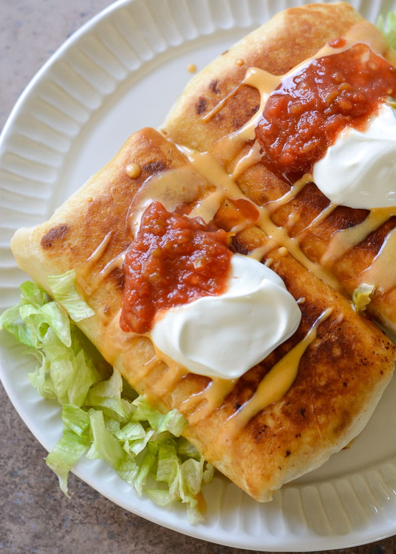 Keto Chimichangas Recipes w/ Keto Tortillas