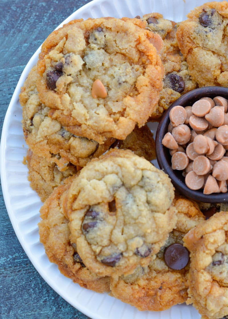 These Keto Butterscotch Cookies are the perfect low-carb dessert! At only 2.4 net carbs per low carb cookie, these are perfect for holiday treats or potluck keto recipes! 