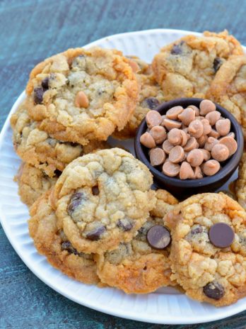 These Keto Butterscotch Cookies are the perfect low-carb dessert! At only 2.4 net carbs per low carb cookie, these are perfect for holiday treats or potluck keto recipes! 