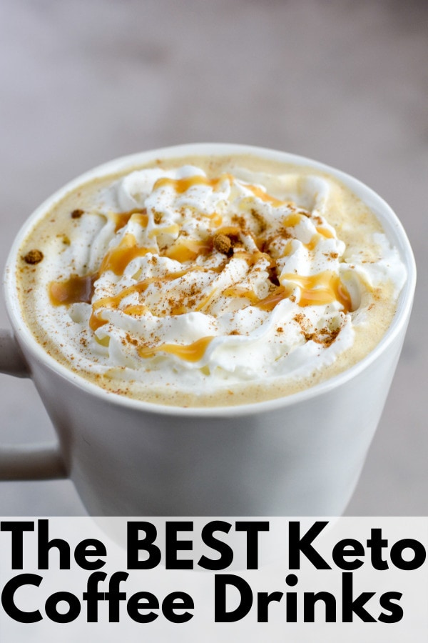 Enjoy your favorite coffee drinks without the guilt! These are my BEST keto coffee drinks- each drink is keto, gluten free and low carb!