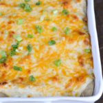 Keto Sour Cream Chicken Enchiladas