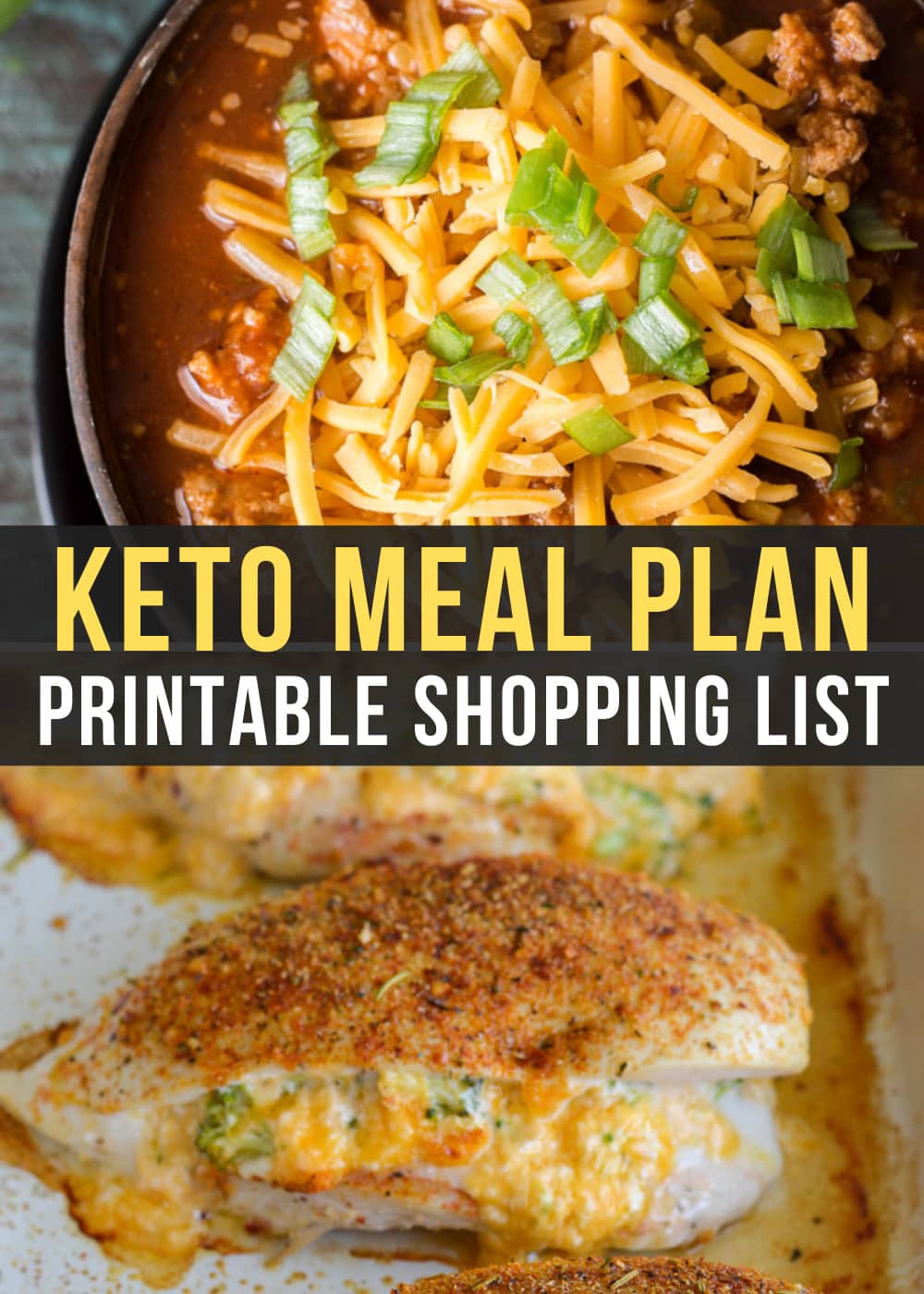 This week's Easy Keto Meal Plan has all you need for next week's dinner plans! A printable shopping list, meal prep tips, and side dish recommendations are included for an easy keto week!