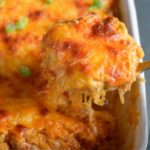 Taco Spaghetti Squash Casserole (keto + low carb)