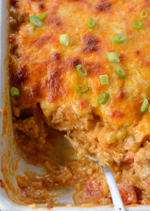 This Taco Spaghetti Squash Casserole is a kid-friendly keto dinner you can easily meal prep!