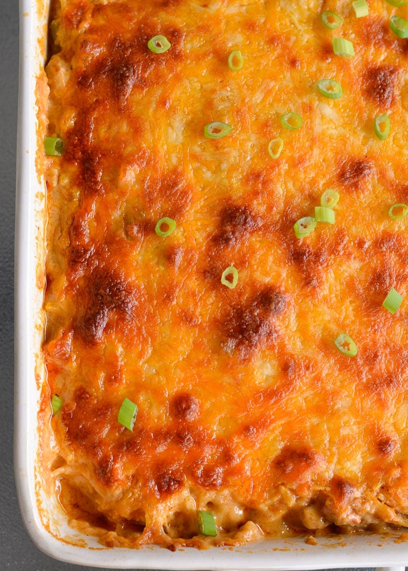 This Taco Spaghetti Squash Casserole is a family friendly keto meal everyone will love!