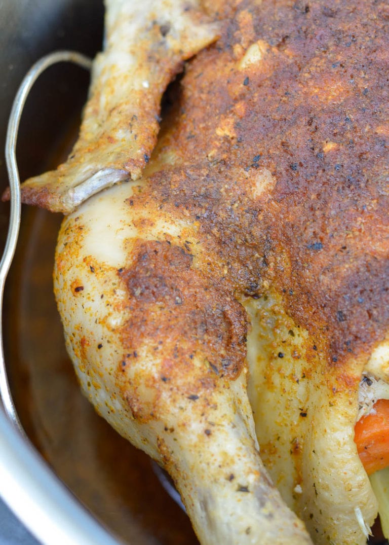 Instant Pot Whole Chicken Maebells