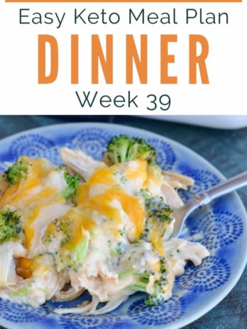 This Easy Keto Meal Plan includes 5 delicious keto dinners and a low-carb meal prep dessert recipe! Use the printable shopping list and meal prep tips for a simple week on keto!