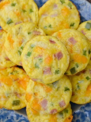 These Denver Omelet Egg Muffins are going to give you the energy you need to power through your day! Packed with protein and only 1 net carb each, these egg muffins are the perfect meal prep breakfast!