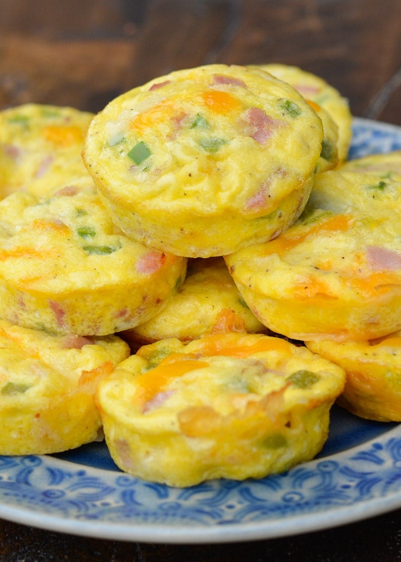 These Denver Omelet Egg Muffins are going to give you the energy you need to power through your day! Packed with protein and only 1 net carb each, these egg muffins are the perfect meal prep breakfast!