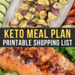 Easy Keto Meal Plan with Printable Shopping List (Week 43)