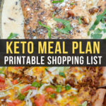 Easy Keto Meal Plan with Printable Shopping List (Week 42)