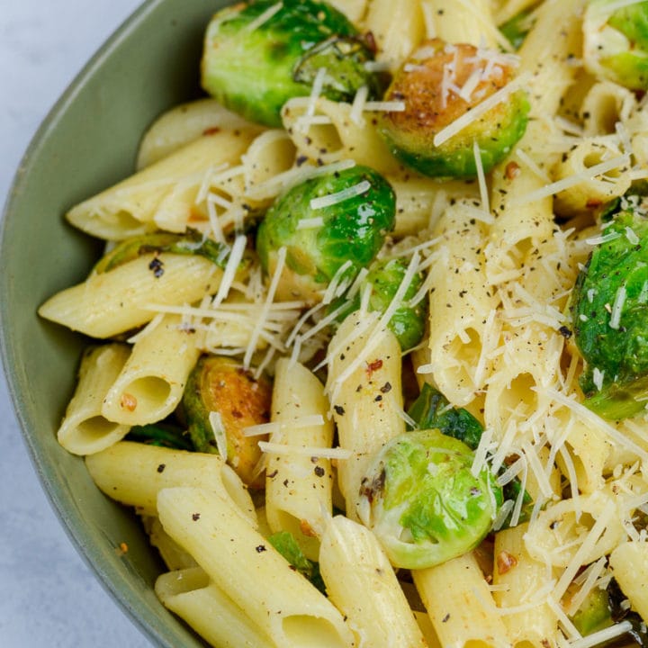 Brown Butter Penne for One