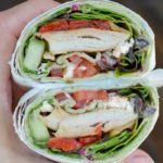 Greek Chicken Wrap (healthy lunch!)