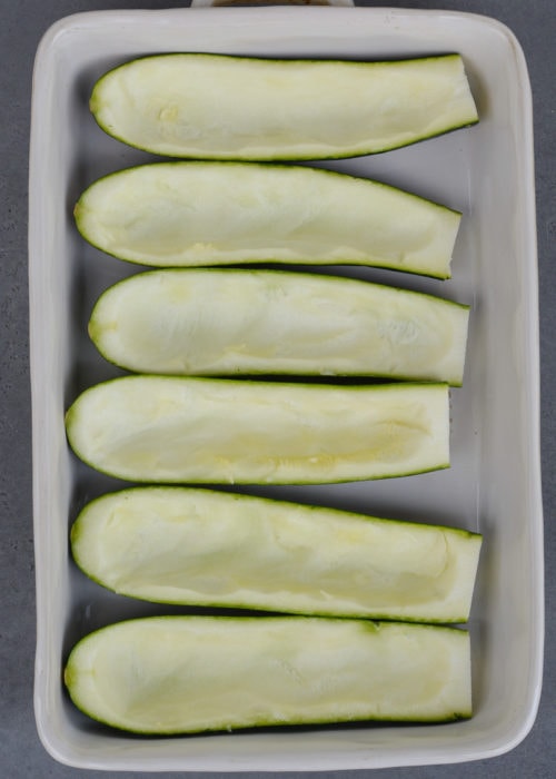 Chili Cheese Stuffed Zucchini Boats (keto + low carb) Maebells
