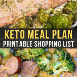 Easy Keto Meal Plan with Printable Shopping List (Week 48)