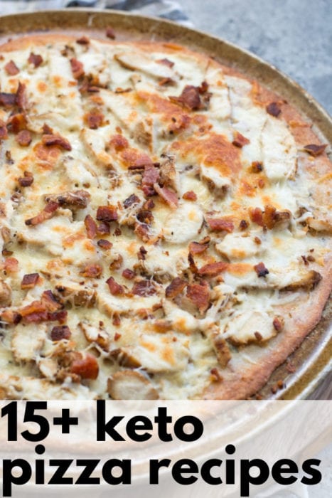 Enjoy pizza while sticking to your keto diet! These 15+ Keto Pizza Recipes are the perfect keto meal!