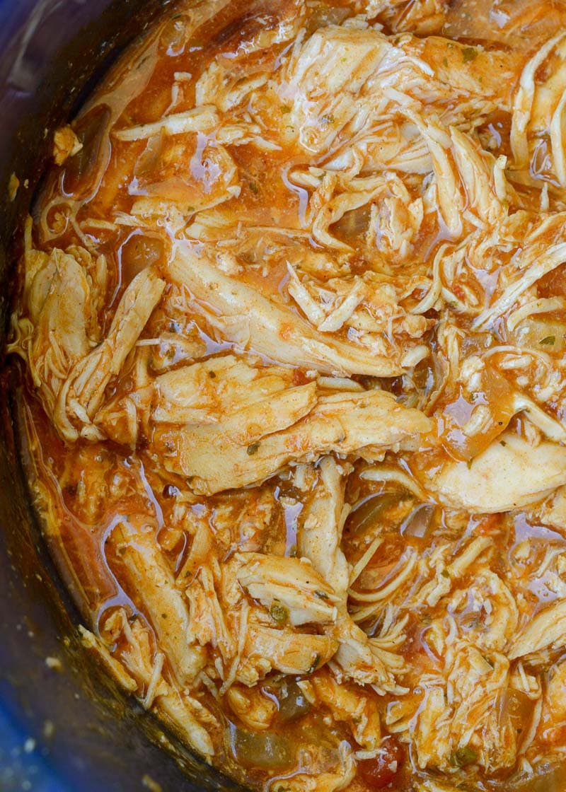 Your entire family will love these Crock Pot Chicken Tacos! Easy shredded chicken is combined with cheese, layered in a tortilla and baked to perfection!