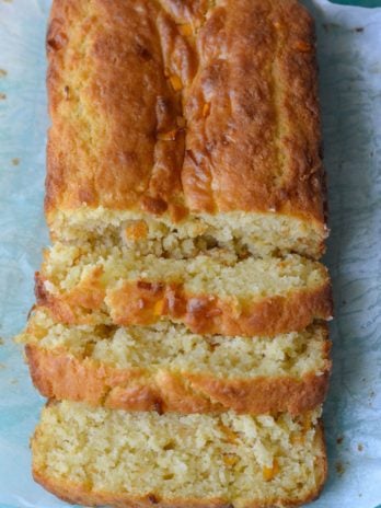 This sweet Mango Bread is packed with dried mango, coconut and vanilla it is the perfect gluten free quick bread recipe!