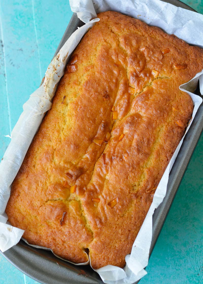 This sweet Mango Bread is packed with dried mango, coconut and vanilla it is the perfect gluten free quick bread recipe!