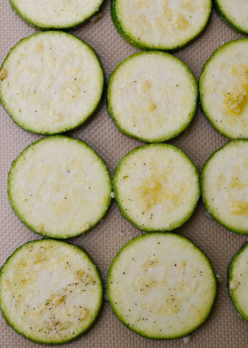 Easy Roasted Zucchini With Parmesan Maebells