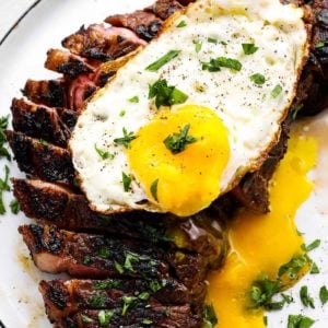 You will want to add these Steak and Eggs to your weekly menu! This keto meal is super low-carb, packed with protein, and contains only 3 real ingredients! 