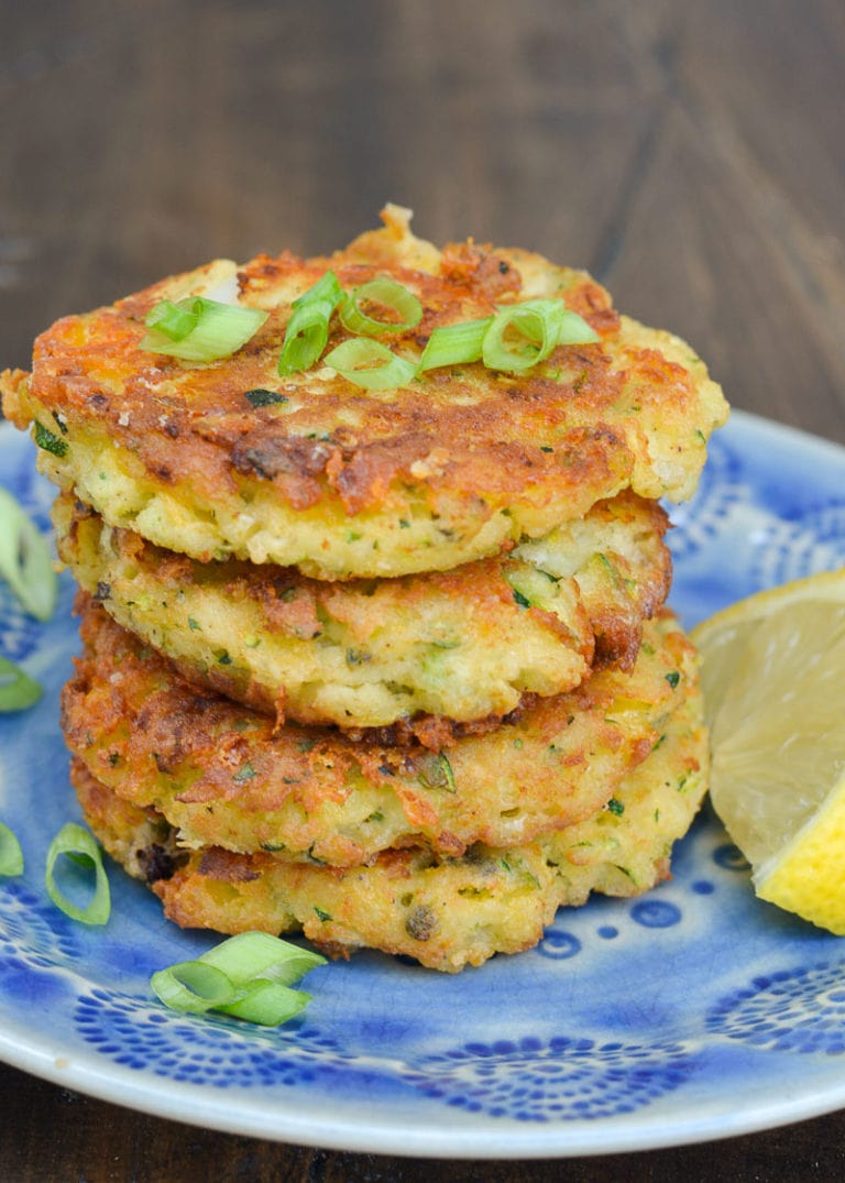 Zucchini Fritters (keto + low carb) Maebells
