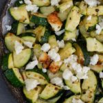 Air Fryer Zucchini with Feta