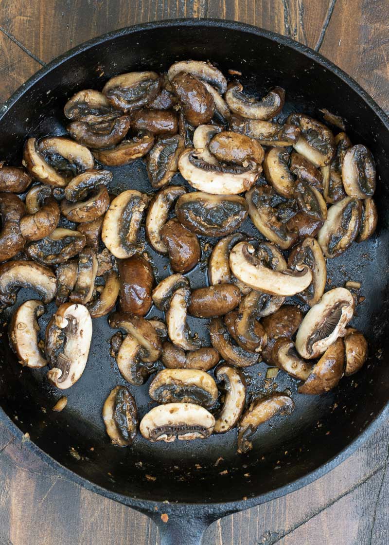  Garlic Butter Chicken and Mushrooms is a satisfying dinner that is loaded with flavor! Each serving of this keto chicken recipe has about 4 net carbs.