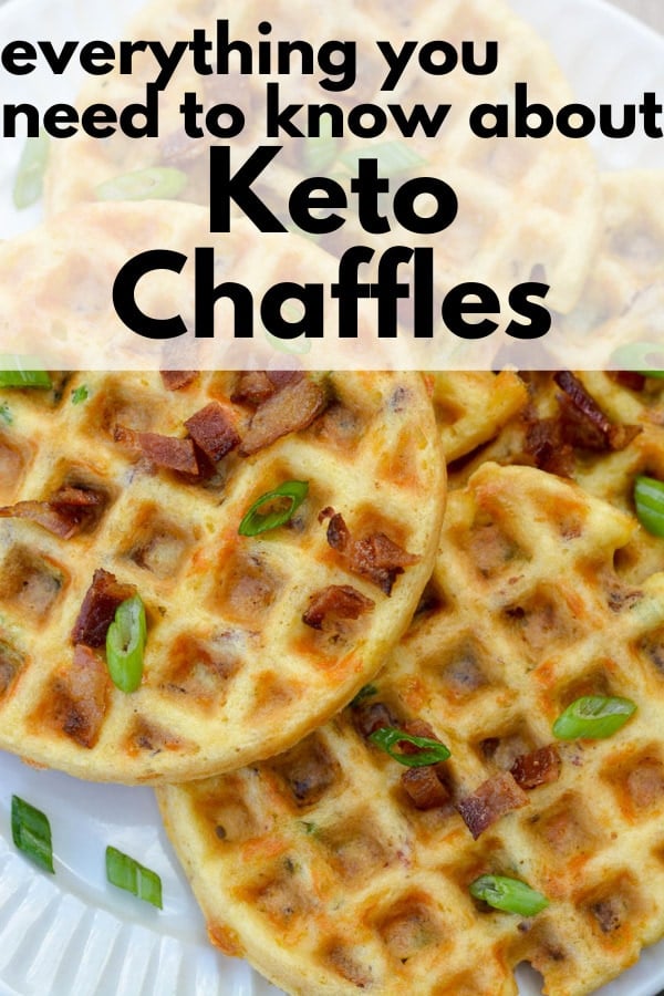 Easy Keto Chaffle Recipe - 4 Ways From Sweet to Savory