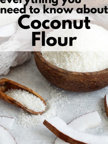 Coconut Flour is a wonderful gluten free, grain free, keto, low carb, and nut free ingredient! Learn how to make it and see some of the BEST coconut flour recipes!