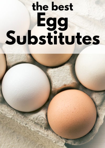 .  What can you use instead of eggs in a recipe? Here are recommendations for different Egg Substitutes that will work for your recipe!