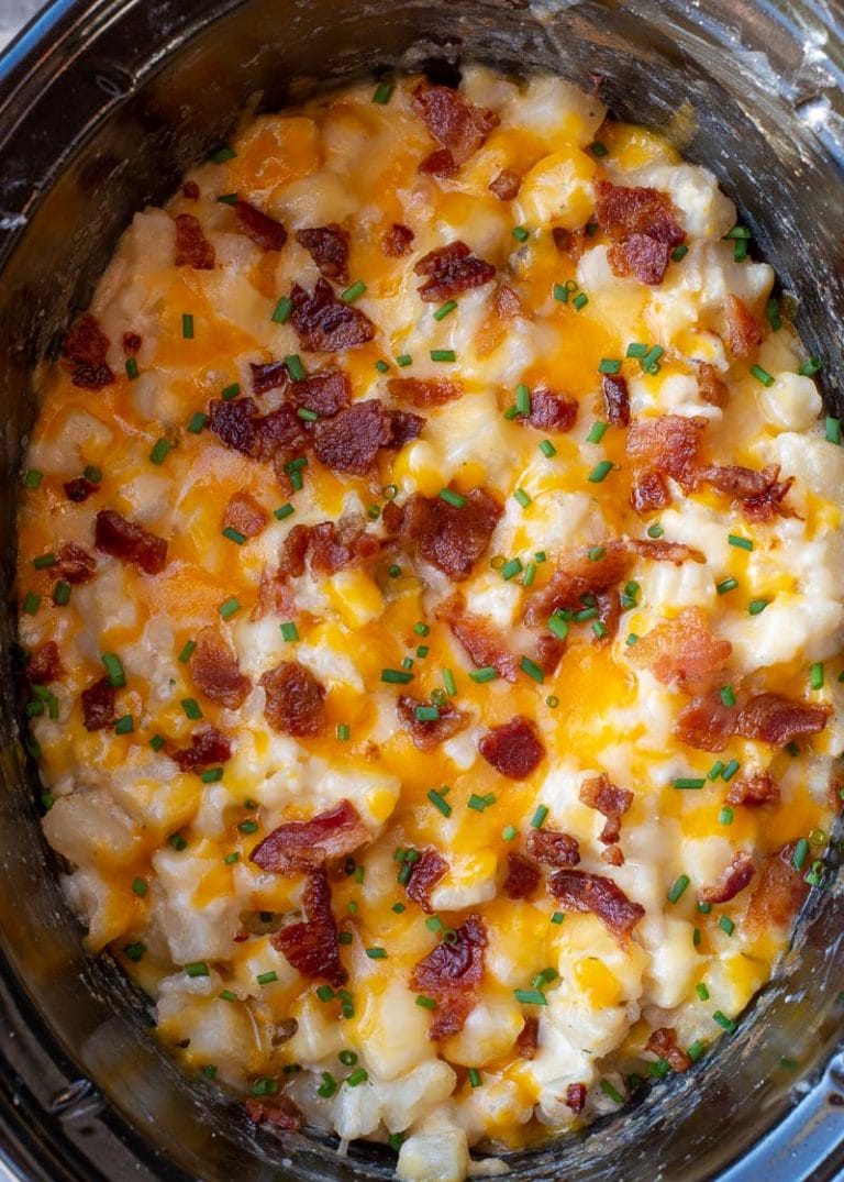 Crockpot Cheesy Potatoes Recipe