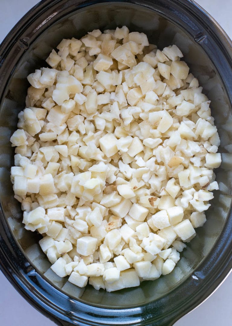 Crockpot Cheesy Potatoes Maebells
