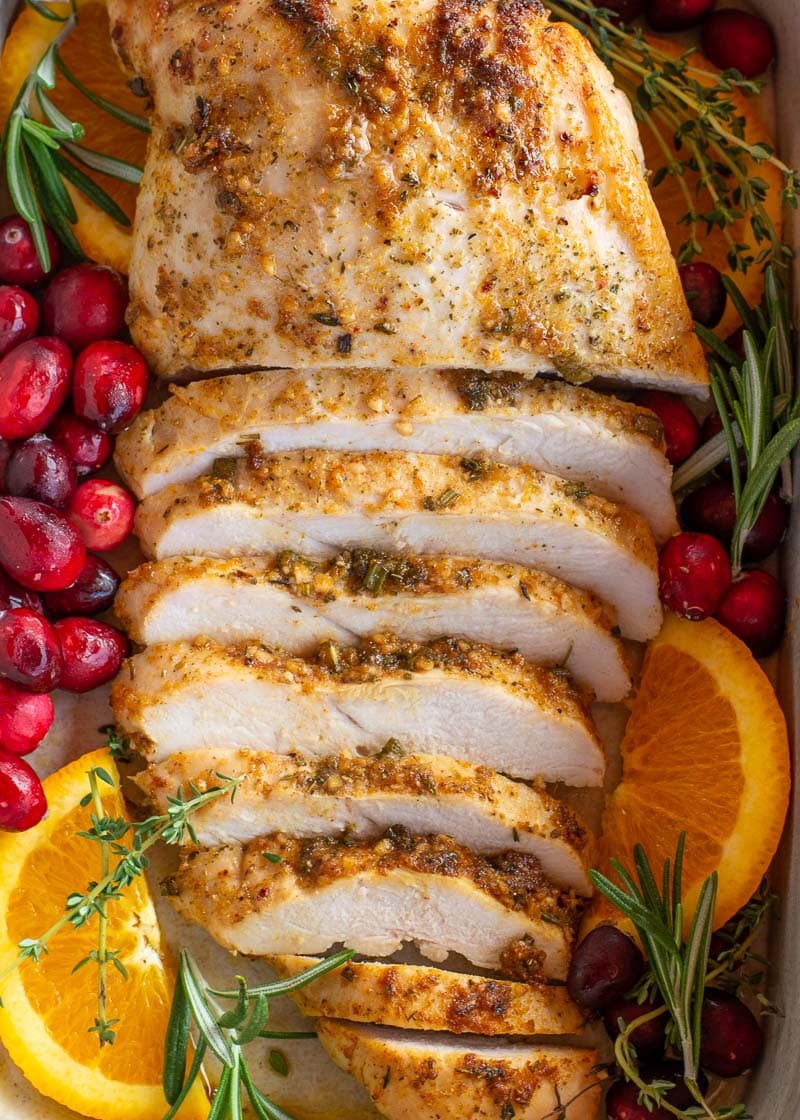 Learn how to cook a turkey breast to absolute perfection. This step-by-step guide will help you serve a quick, easy meal with the juiciest turkey!