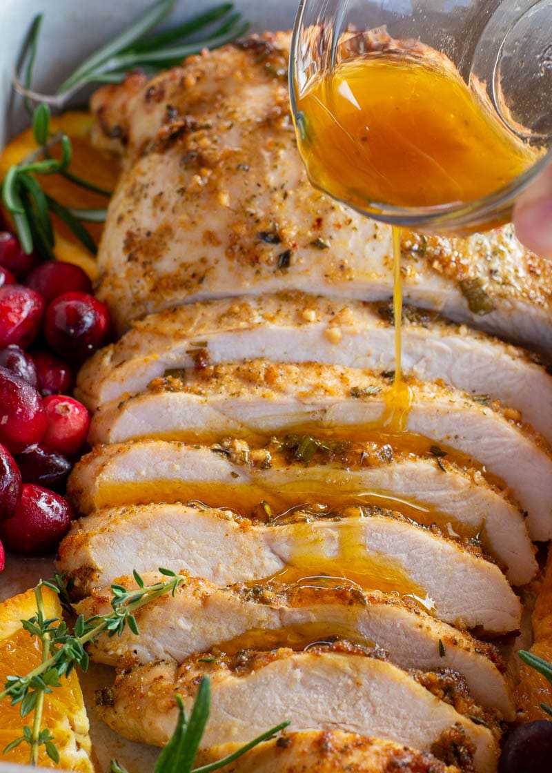 Learn how to cook a turkey breast to absolute perfection. This step-by-step guide will help you serve a quick, easy meal with the juiciest turkey!